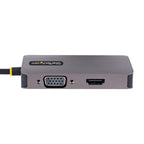 StarTech.com 118-USBC-HDMI-VGADVI USB graphics adapter 3840 x 2160 pixels Gray