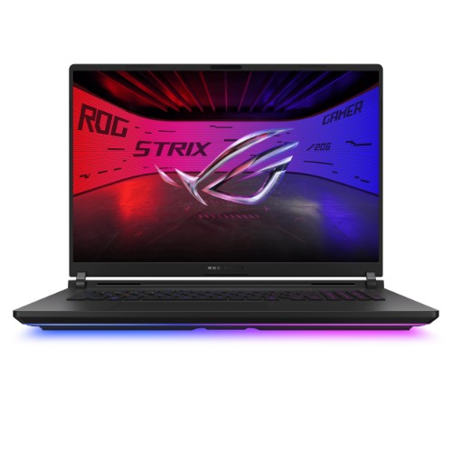 ASUS ROG Strix SCAR 18 G835LWG-DB96 Intel Core Ultra 9 290HX Plus Laptop 18" 4K Ultra HD 32 GB DDR5-SDRAM 1 TB SSD NVIDIA GeForce RTX 5080 Wi-Fi 7 (802.11be) Windows 11 Home Black