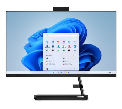 Lenovo IdeaCentre 3 Intel® Core™ i5 i5-13420H 23.8" 1920 x 1080 pixels Touchscreen All-in-One PC 8 GB DDR4-SDRAM 256 GB SSD Windows 11 Home Wi-Fi 6 (802.11ax) Black