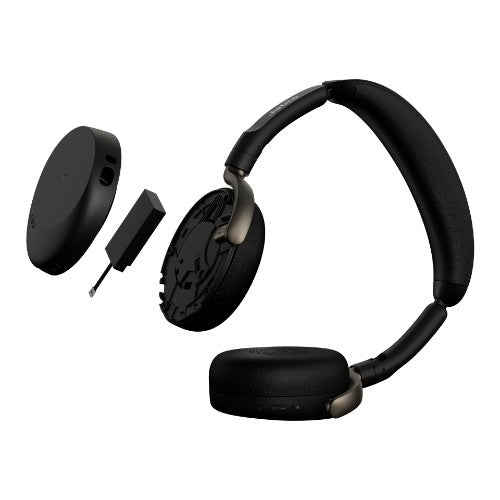 Jabra Evolve3 65 Flex Headset Wireless Head-band Office/Call center USB Type-C Bluetooth Black
