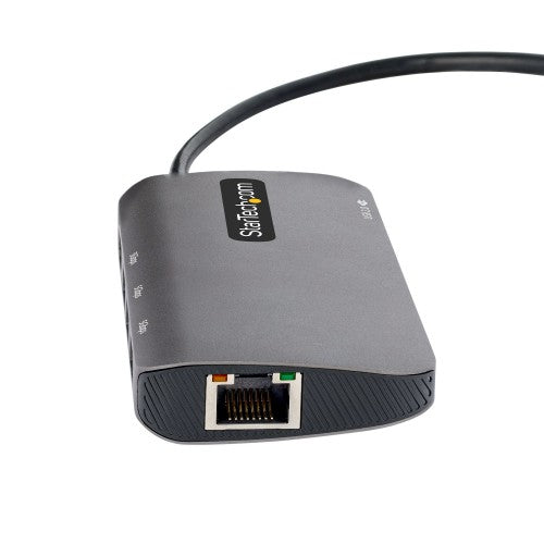 StarTech.com 127B-USBC-MULTIPORT laptop dock/port replicator Wired USB 3.2 Gen 1 (3.1 Gen 1) Type-C Gray