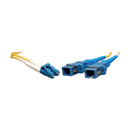 Tripp Lite N458-001-9 InfiniBand/fibre optic cable 11.8" (0.3 m) LC SC Yellow