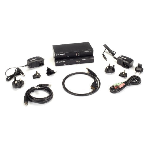 Black Box KVXLCDP-100 KVM extender Transmitter & receiver