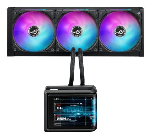 ASUS ROG Ryuo IV SLC 360 ARGB Processor All-in-one liquid cooler 4.72" (12 cm) Black