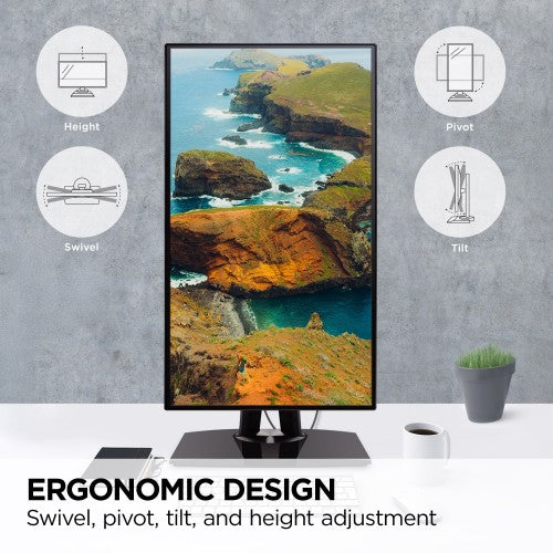 Viewsonic VP Series VP2456A computer monitor 24" 1920 x 1080 pixels Full HD LED Black, Gray