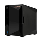 Asustor DRIVESTOR 2 Pro Gen2 AS3302T v2 NAS Realtek RTD1619B 2 GB DDR4 ADM Black
