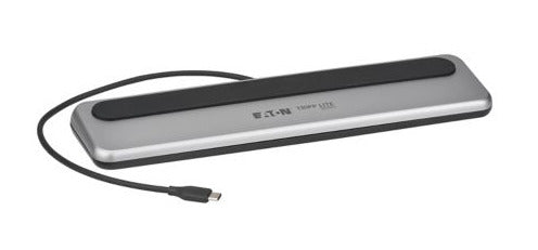 Eaton U442-DOCK7D-2 laptop dock/port replicator Wired Black, Gray