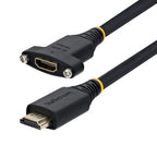 StarTech.com HDMI2PNLFM-2M HDMI cable 78.7" (2 m) HDMI Type A (Standard) Black
