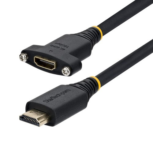 StarTech.com HDMI2PNLFM-1M HDMI cable 39.4" (1 m) HDMI Type A (Standard) Black