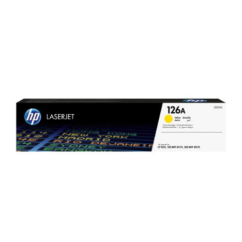 CE312A (126A) Toner yellow, 1000 pages