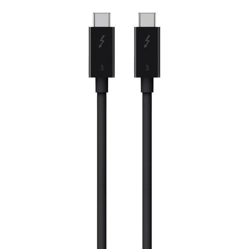 Belkin F2CD084bt0.8MBK 31.5" (0.8 m) 40 Gbit/s Black