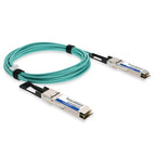 AddOn Networks ADD-QARQPA-AOC3M InfiniBand/fibre optic cable 118.1" (3 m) QSFP+ Active DAC Aqua color