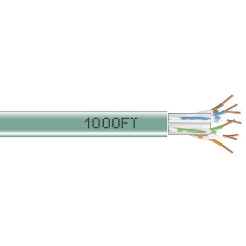 Black Box EYN878A-PB-1000 networking cable Green 12000" (304.8 m) Cat6