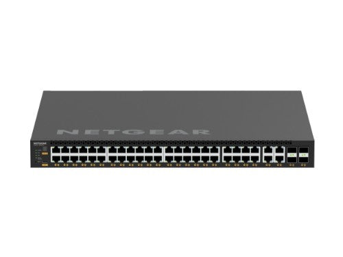 NETGEAR M4350-44M4X4V Managed L3 2.5G Ethernet (100/1000/2500) Power over Ethernet (PoE) 1U Black