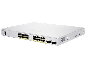 Cisco CBS250-24P-4X-BR network switch Managed L2/L3 Gigabit Ethernet (10/100/1000) Silver