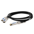 AddOn Networks MCP7H60-W001R30-AO InfiniBand/fibre optic cable 39.4" (1 m) QSFP-DD 2xQSFP56 Black