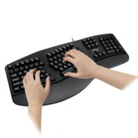 Adesso EasyTouch 150 keyboard Home/Office USB + Bluetooth QWERTY US English Black