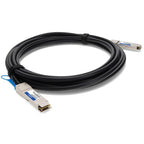 AddOn Networks ADD-QDEQEX-PDAC5M InfiniBand/fibre optic cable 196.9" (5 m) QSFP+ Black