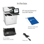 HP LaserJet Enterprise Flow LaserJet Enterprise M634h Multifunction Black and white Printer, Ethernet Only; Copier, Scanner