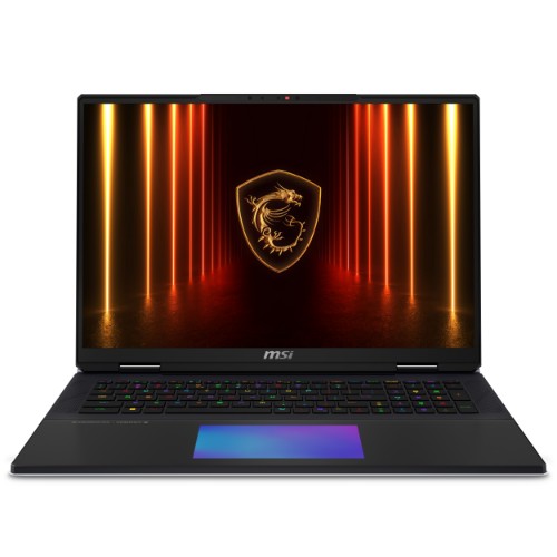 MSI Titan 18 HX AI A2XWIG 616US Intel Core Ultra 9 285HX Laptop 18" UHD+ 64 GB DDR5-SDRAM 4 TB SSD NVIDIA GeForce RTX 5080 Wi-Fi 7 (802.11be) Windows 11 Pro Black