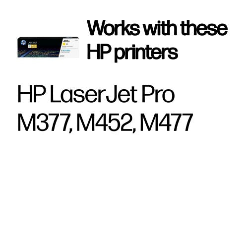 CF412A (410A) Toner yellow, 2.3K pages