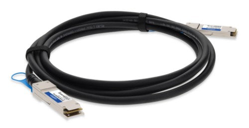 AddOn Networks QSFP-100G-PDAC50CM-FT-AO InfiniBand/fibre optic cable 19.7" (0.5 m) QSFP28 DAC Black, Stainless steel