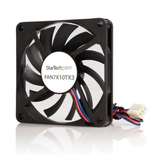 StarTech.com FAN7X10TX3 computer cooling system Computer case Fan 2.76" (7 cm) Black