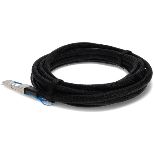 AddOn Networks JNP-QSFP-DACBO-3M-AO InfiniBand/fibre optic cable 118.1" (3 m) QSFP+ 4xSFP+ Black