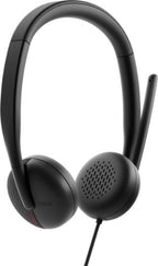 DELL WH3024 Headset Wired Head-band Office/Call center USB Type-C Black