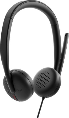 DELL WH3024 Headset Wired Head-band Office/Call center USB Type-C Black