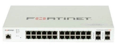 Fortinet FortiSwitch 224E-POE Managed L2/L3 Gigabit Ethernet (10/100/1000) Power over Ethernet (PoE) 1U White