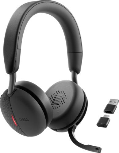 DELL PRO WIRELESS HEADSET Wired & Wireless Head-band Aviation/Air traffic control USB Type-C Bluetooth Black