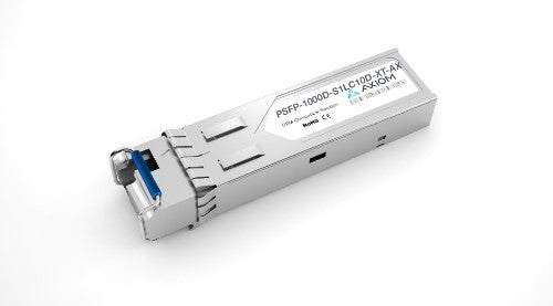 Axiom PSFP-1000D-S1LC10D-XT-AX network transceiver module Fiber optic 1000 Mbit/s SFP