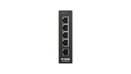D-Link DIS‑100G‑5W Unmanaged L2 Gigabit Ethernet (10/100/1000) Black