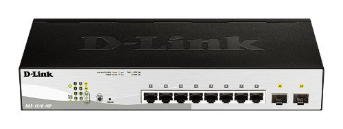D-Link DGS-1210-10P network switch Managed L2 Gigabit Ethernet (10/100/1000) Power over Ethernet (PoE) 1U Black - Buy IT Solutions