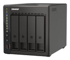 QNAP TS-453E NAS Tower Intel® Celeron® J6412 8 GB 0 TB QNAP Turbo System Black