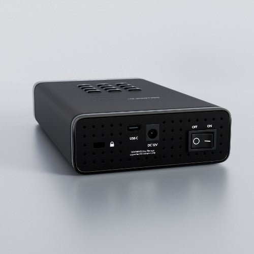iStorage diskAshur DT3 HDD external hard drive 14 TB USB Type-C 3.2 Gen 1 (3.1 Gen 1) Black