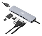 Adesso AUH-4025 laptop dock/port replicator Wired USB 3.2 Gen 2 (3.1 Gen 2) Type-C Aluminum