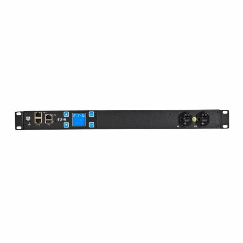 Eaton EMIT03-10 power distribution unit (PDU) 12 AC outlet(s) 1U Black