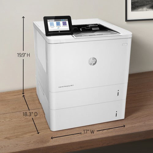 HP LaserJet Enterprise M611x Wireless Black and white Printer, Duplex