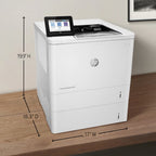 HP LaserJet Enterprise M611x Wireless Black and white Printer, Duplex