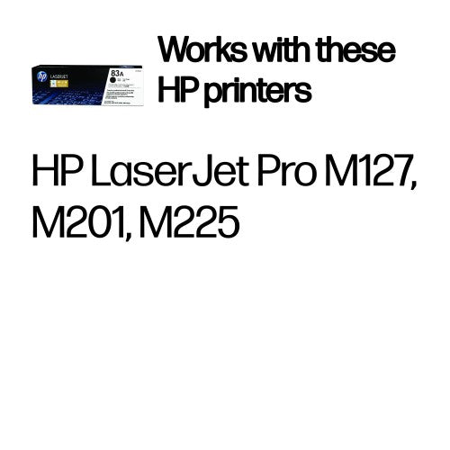 CF283A (83A) Toner black, 1.5K pages
