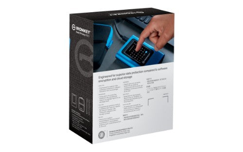 Kingston Technology IronKey 7680GB Vault Privacy 80 XTS-AES 256-bit Encrypted External SSD