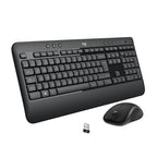 Logitech 920-008671 keyboard Mouse included RF Wireless QWERTY English Black