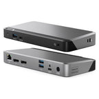 ALOGIC DUPRDX2-100 laptop dock/port replicator Wired USB 3.2 Gen 1 (3.1 Gen 1) Type-C Black, Gray