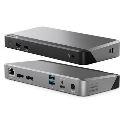 ALOGIC DUPRDX2-100 laptop dock/port replicator Wired USB 3.2 Gen 1 (3.1 Gen 1) Type-C Black, Gray