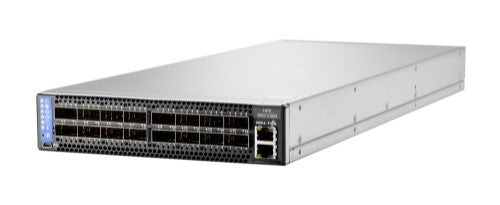 HPE 100GbE 16QSFP28 Power to Connector Airflow Half Width Switch SN2100M with NVIDIA Cumulus
