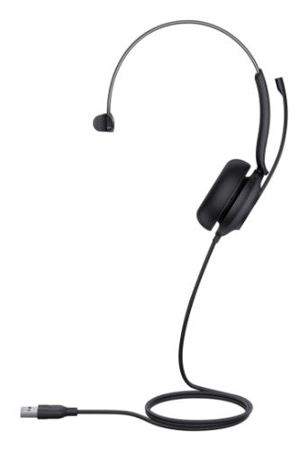 Yealink UH35 Mono Teams Headset Wired Head-band Office/Call center USB Type-A Black