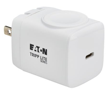 Eaton U280MS-2N1-WH2 mobile device charger Tablet, Watch, Mobile phone White AC Wireless charging Indoor