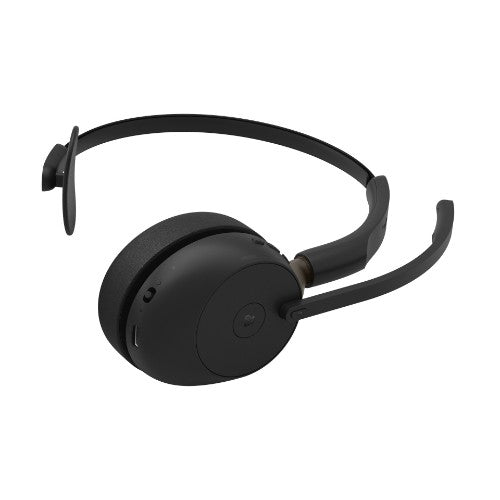 Jabra Evolve3 65 Headset Wireless Head-band Office/Call center USB Type-A Bluetooth Black
